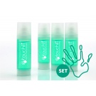 touchiii Handhygiene Gel, 4er-Set Für sympathisch gepflegte und erfrischte Hände